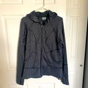 Athleta Gray Zip-Up Hoodie